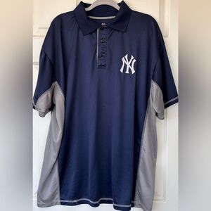 Majestic Brand New York‎ Yankees Polo Shirt Size 2XL